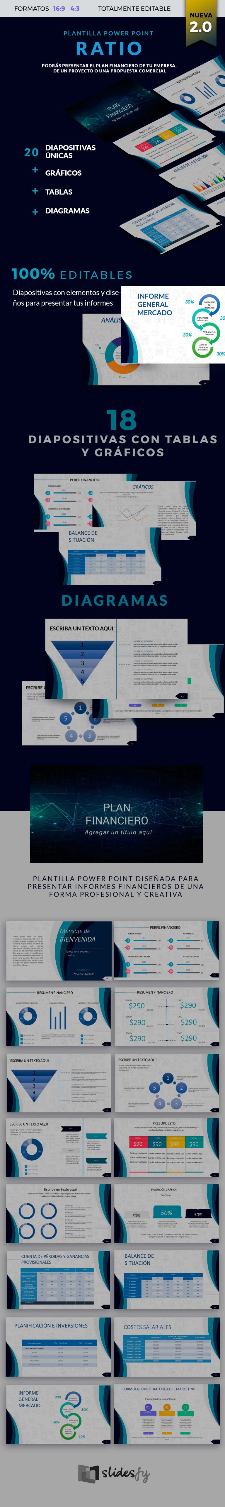 Plantilla Presentación Plan Financiero | Presentación Del Plan Financiero